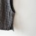 画像14: *sale 50%off* prit 40/1 リネントラッドチェック ２wayベスト