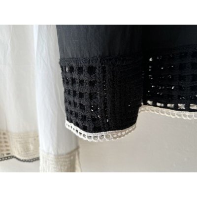 画像13: nouvelles du paradis クロシェレース×ローン タンクトップ　【クリックポスト（185円）発送可能】