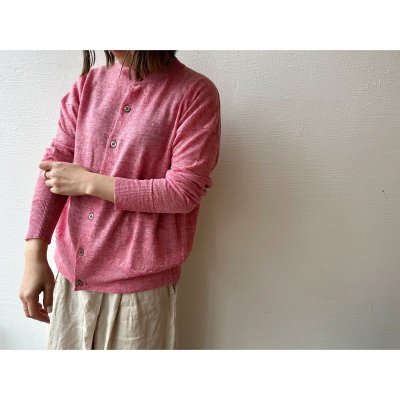 画像6: NARU TOSCO リネンニットカーディガン【クリックポスト（185円）発送可能】