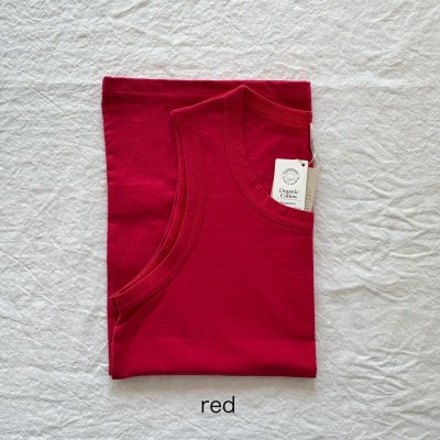 画像6: harmonie-Organic Cotton- インナータンクトップ６ステッチ 【クリックポスト発送可】