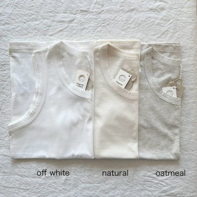 画像5: harmonie-Organic Cotton- インナータンクトップ６ステッチ 【クリックポスト発送可】