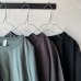 画像6: 【新色入荷】harmonie-Organic Cotton- 天竺 6ステッチ ドロップショルダー ハーフスリーブT 【クリックポスト発送可】