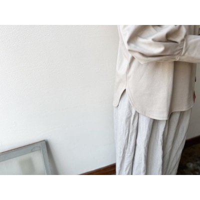 画像5: grin シルケットポンチ ギャザープルオーバー