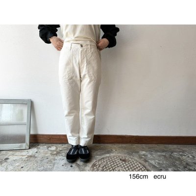 画像4: NATURALLAUNDRY コットンリネンカルゼ キャロットPT【レターパックプラス(600円)発送可能】