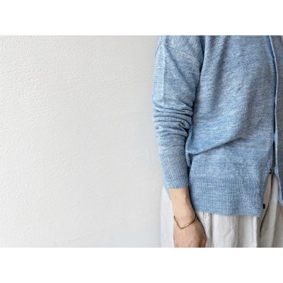 画像3: NARU TOSCO リネンニットカーディガン【クリックポスト（185円）発送可能】