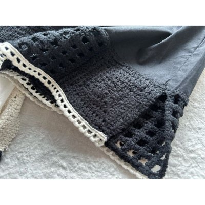 画像5: nouvelles du paradis クロシェレース×ローン タンクトップ　【クリックポスト（185円）発送可能】