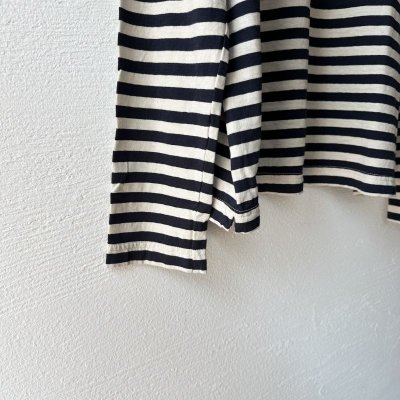 画像6: prit リサイクルムラ糸天竺 ボーダークルーネック【クリックポスト可】