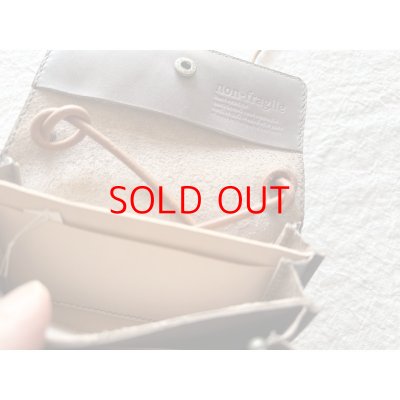 画像7: non-fragile 本革 二つ折りお財布ポシェット