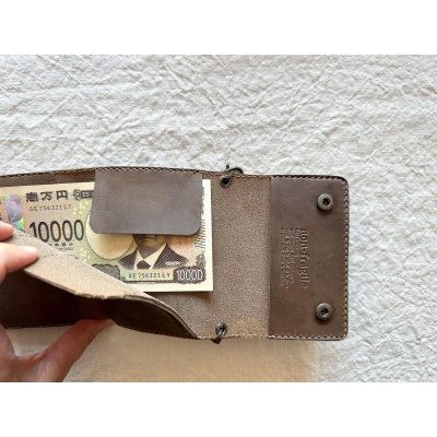画像5: non-fragile Japan leather 三つ折り財布