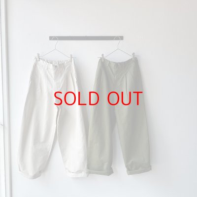 画像1: NATURALLAUNDRY コットンリネンカルゼ ビッグチノPT