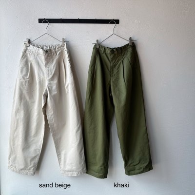 画像7: NATURALLAUNDRY コットンリネンカルゼ ビッグチノPT