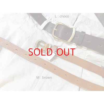 画像7: non-fragile 本革ロングベルト