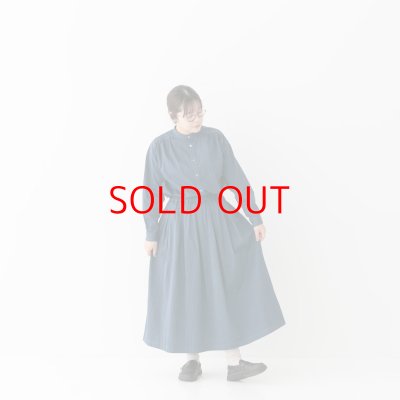 画像15: *sale70%off prit サテンダブルストライプ スタンドカラーギャザーブラウス【クリックポスト（185円）発送可能】