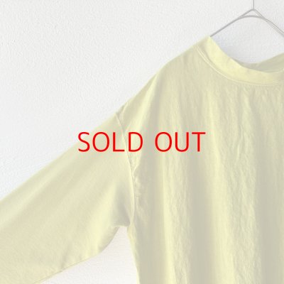 画像3: *sale70%off* grin 40/2天竺×布帛TシャツOP 【レターパックプラス（600円）発送可能】