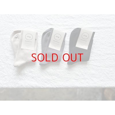 画像4: memeri スーピマコットンソックス【2足までクリックポスト可】