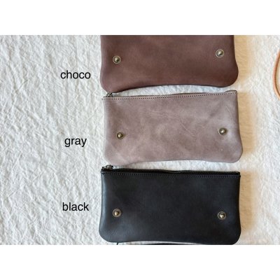 画像8: non-fragile 本革ハンバーガーポシェット用ポーチ  (クリックポスト可)