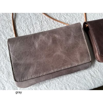 画像9: ＊即納＊ non-fragile　本革ハンバーガーポシェット （本体）