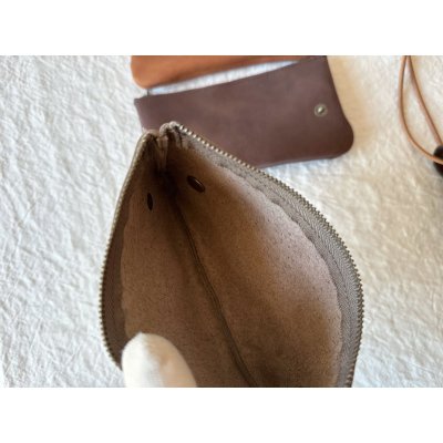 画像10: non-fragile 本革ハンバーガーポシェット用ポーチ  (クリックポスト可)