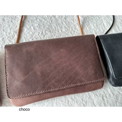 画像13: ＊即納＊ non-fragile　本革ハンバーガーポシェット （本体）