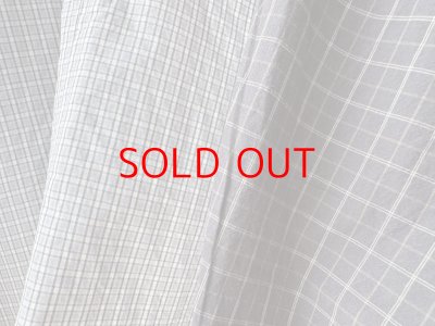 画像6: nouvelles du paradis ミニチェックドライワッシャー チョーカーネックブラウス【クリックポスト（185円）発送可能】