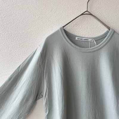 画像11: NATURAL LAUNDRY フェザーニットWガーゼ クルーPO【クリックポスト（185円）発送可能】