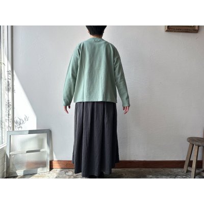 画像11: NATURAL LAUNDRY ミニ裏毛 モックネックPO【レターパックプラス（600円）発送可能】