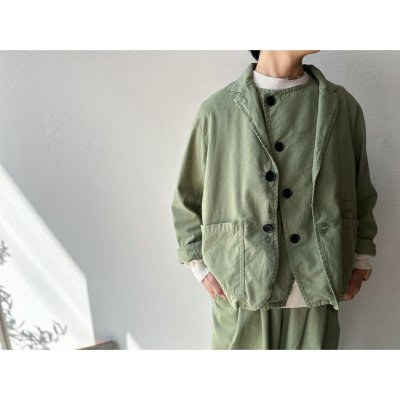画像1: NATURAL LAUNDRY CWツイル ドロワーJK