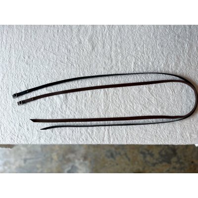 画像9: non-fragile 本革 極細ロングベルト