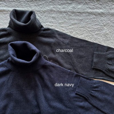 画像14: nouvelles du paradis ムーコットン タートルニット