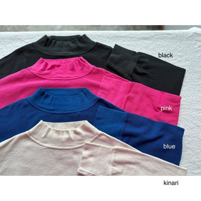 画像13: grin ミニ畦ワッフル モックプルオーバー