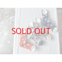 meri ja kuu(メリヤクー) 色の輪郭（ドット）【３足までクリックポスト(185円) 】