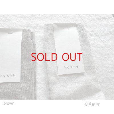 画像10: hakne シルクウールダブルフェイスソックス 【3足までクリックポスト可】