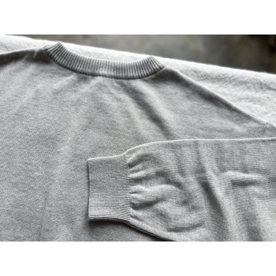 画像4: NARU 綿コーマ14G天竺 2wayニットカーディガン【レターパックプラス（600円）発送可能】