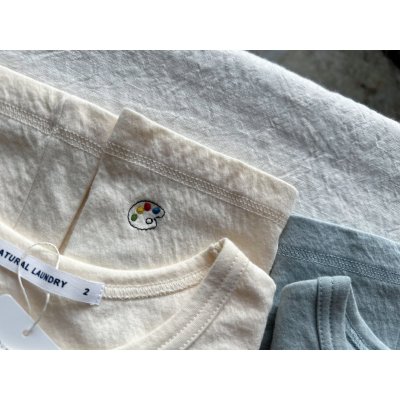 画像5: NATURAL LAUNDRY フェザーニットWガーゼ クルーPO【クリックポスト（185円）発送可能】