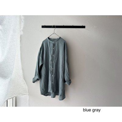 画像12: Luminaes 1/60手染めリネン ロングシャツ 【unisex】