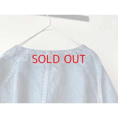画像7: Véritécoeur ノーカラーデニムカバーオール