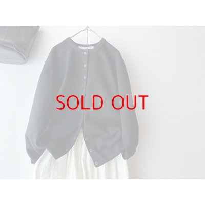 画像1: harmonie(アルモニ) 裏起毛スナップボタン ショートジャケット