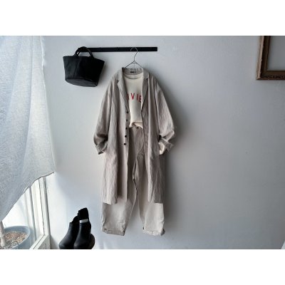 画像12: nouvelles du paradis ふんわり裏毛 ロゴスウェット(OLIVIER)
