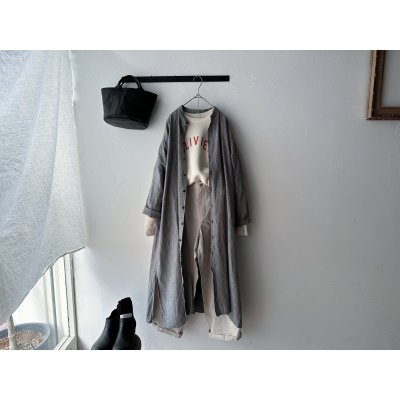 画像13: nouvelles du paradis ふんわり裏毛 ロゴスウェット(OLIVIER)