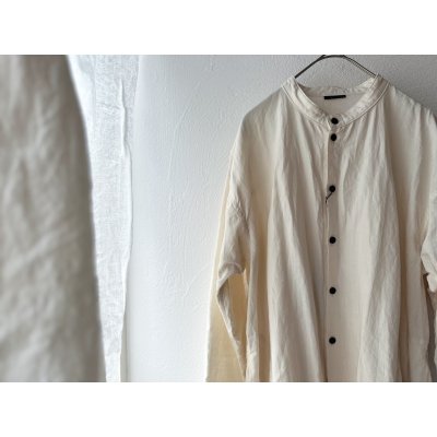 画像5: Luminaes 60コルトレイクリネン シャツワンピース