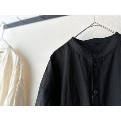 画像9: Luminaes 60コルトレイクリネン シャツワンピース