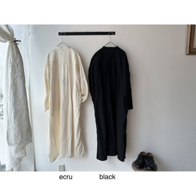 画像12: Luminaes 60コルトレイクリネン シャツワンピース