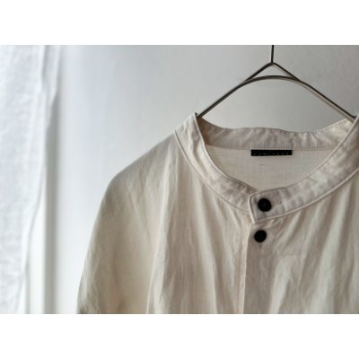 画像7: Luminaes 60コルトレイクリネン シャツワンピース