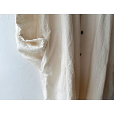 画像8: Luminaes 60コルトレイクリネン シャツワンピース