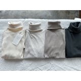 nouvelles du paradis コットンテレコ タートルネック【クリックポスト発送可】