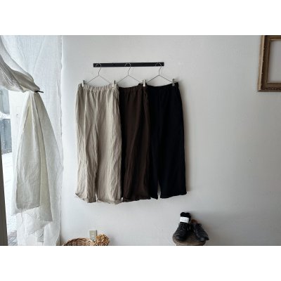 画像6: Luminaes heavy-linen frax dyed ワイドPT （unisex）