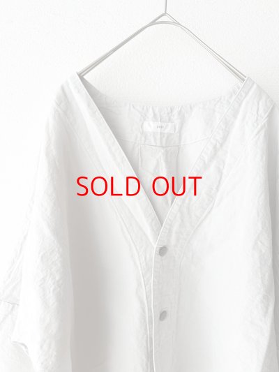 画像12: *sale30%off* prit コットンリネン交織高密度ウェザー 7分袖ボレロ【クリックポスト（185円）発送可能】