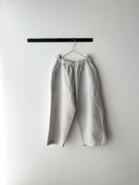 prit コットンリネン交織高密度ウェザー コクーンパンツ