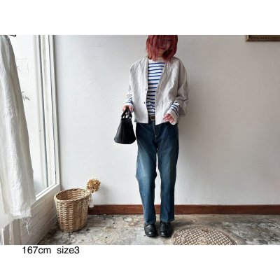 画像5: Véritécoeur 玉縁PKTストレートデニム