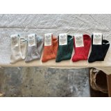NISHIGUCHI KUTSUSHITA シルクコットン天竺ソックス S(23~25cm) 【2足までクリックポスト可】